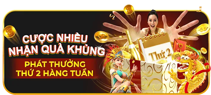 Khuyến mãi hoàn trả hàng ngày/tuần Gam88