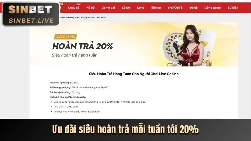 Khuyến mãi thể thao GAM88